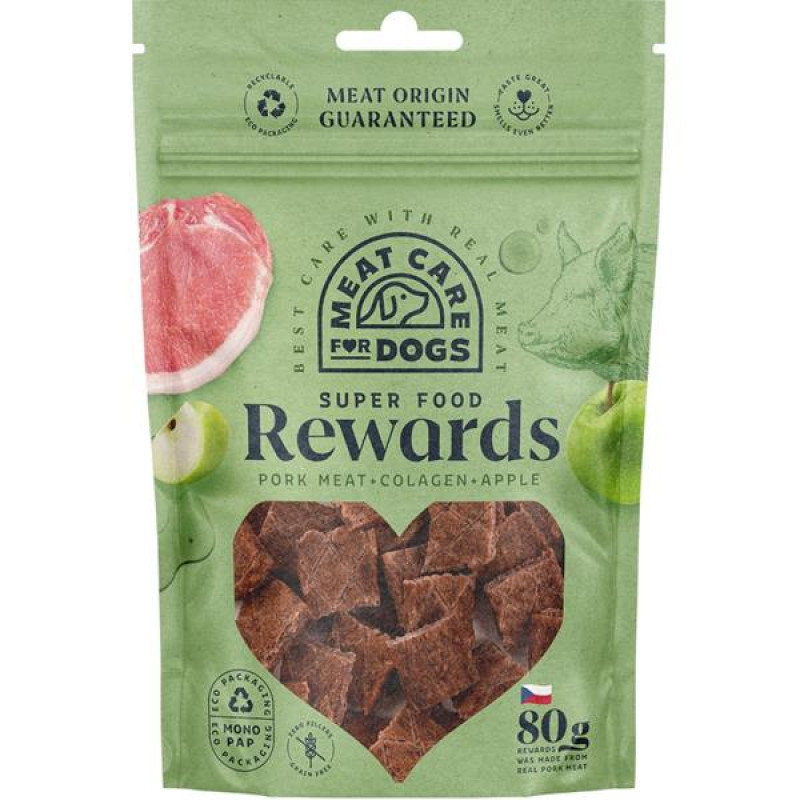 Rewards dog snack - Vepřové s kolagen.&jablkem 80g