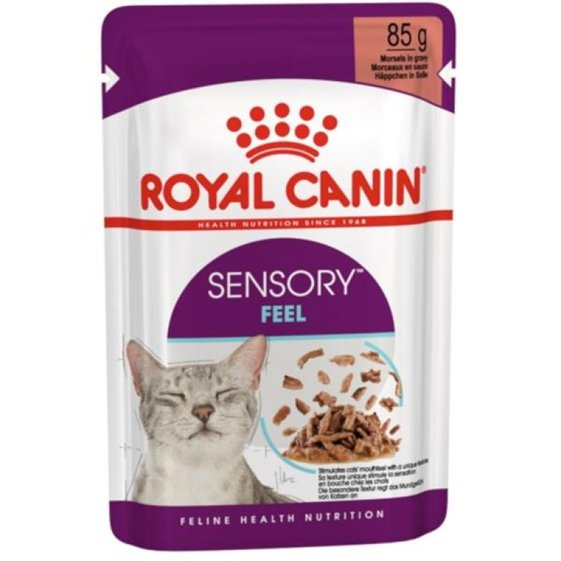 Royal Canin - Feline kaps. Sensory Feel gravy 85g