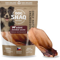 DOG SNAQ - Hovězí ucho sušené 1 ks