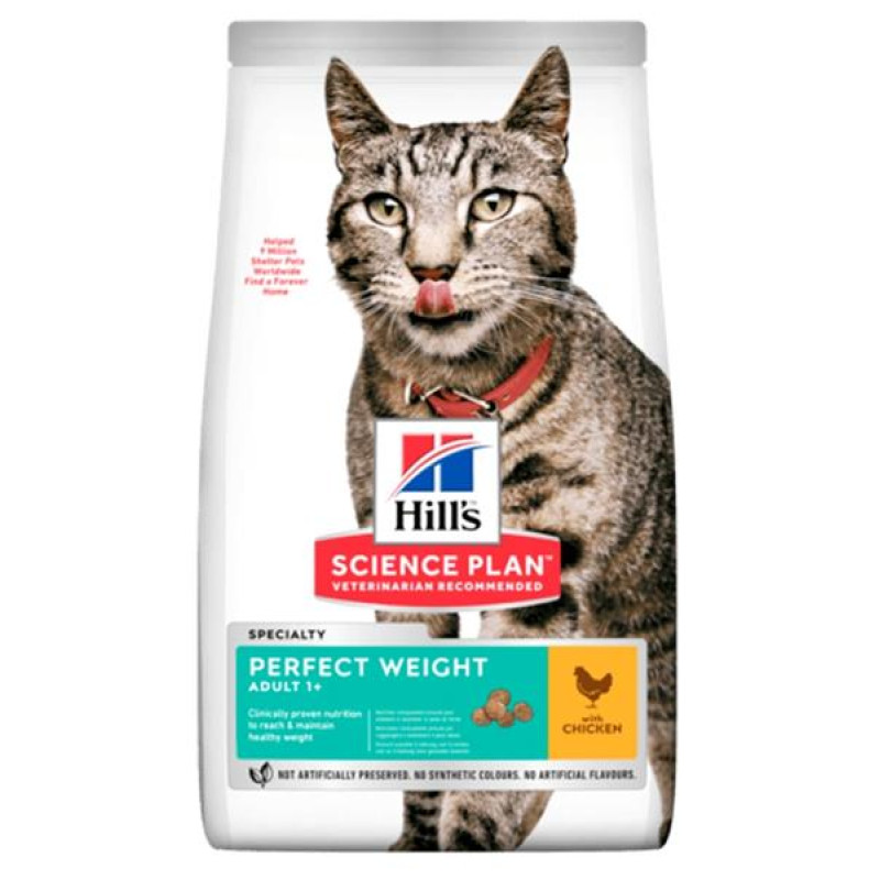 Hill's Science Plan Feline  Adult Perfect Weight  Chicken 1,5 kg