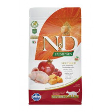 N&D Pumpkin CAT Neutered Quail & Pomegranate 5kg