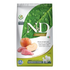 N&D PRIME DOG Adult M/L Boar & Apple 2,5kg