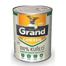 GRAND konz. deluxe pes  drůbeží 400g