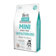 Brit Care Dog Mini Grain Free Light & Sterilised 400g