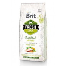 Brit Fresh Dog Duck & Millet Active Run & Work 2,5kg